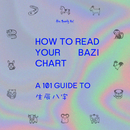 How to Read Your Bazi Chart (Bundle of 4 PDFs)
